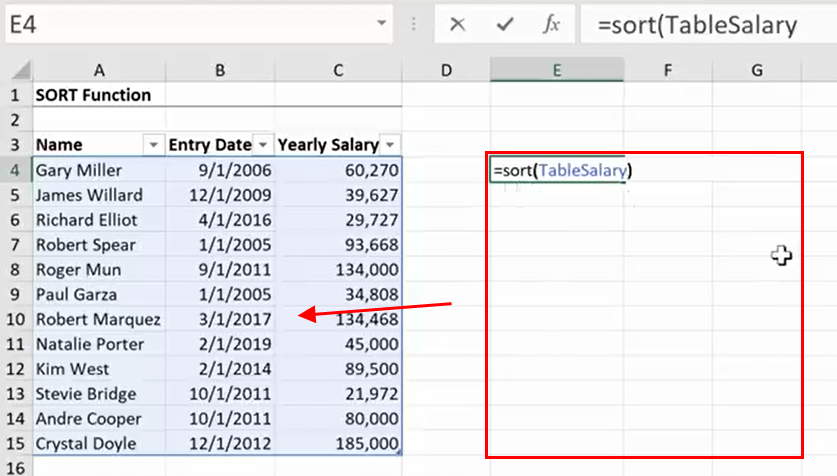 Excel 365 New Functions