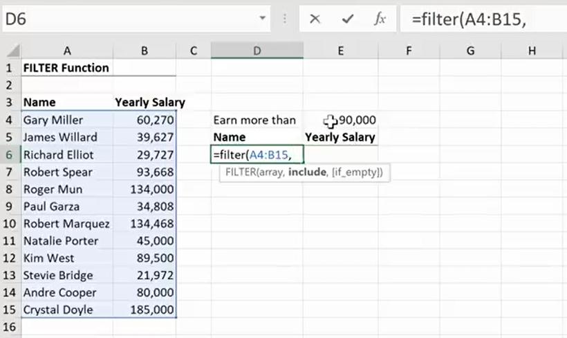 Excel 365 New Functions